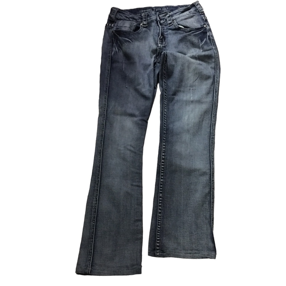 Cowgirl Tuff Double Lucky Studs Boot Jeans